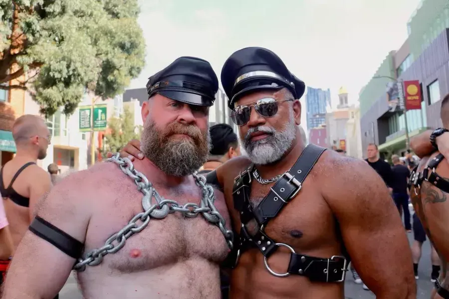 Participantes típicos da Feira de Folsom Street