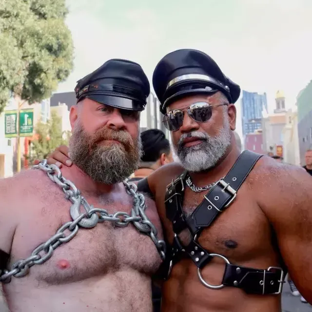 Participants typiques de la Folsom Street Fair